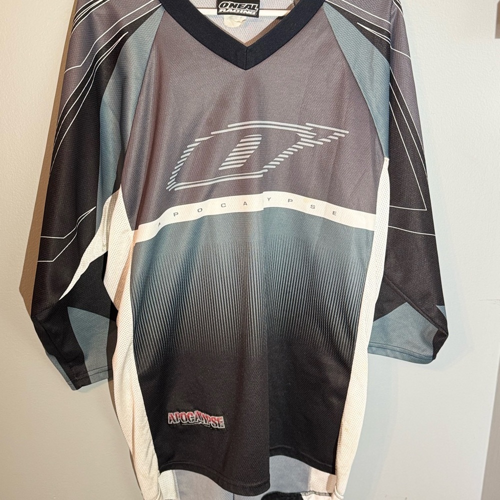 O'Neal Black and Gray Jersey